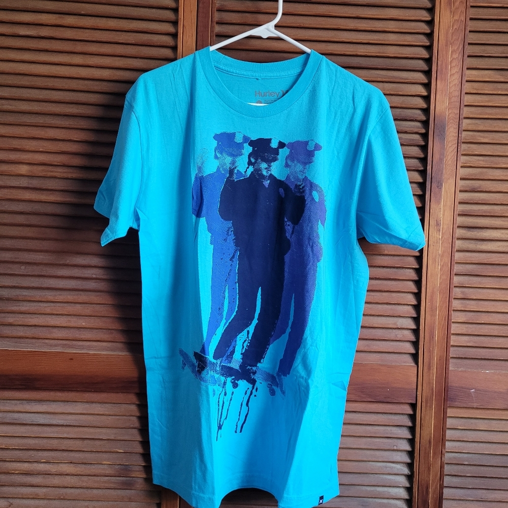 Hurley Men's 🛹 cops t shirt
